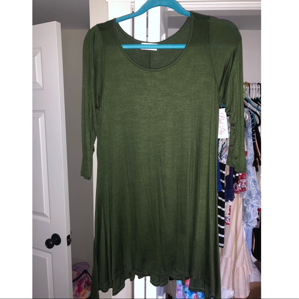 Green dress, Red Dress Boutique